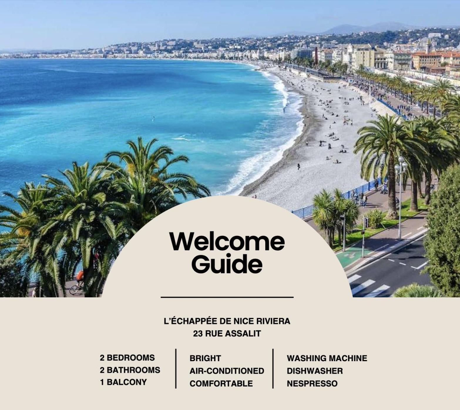 L'Echappee De Nice Riviera I Centre-Ville I Climatise I Proche Gare Et Plage I Ideal Couple Et Famille Экстерьер фото